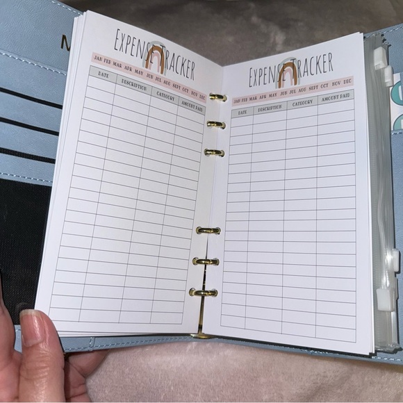 Budget Binder Cash Envelopes for Budgeting Monthly Budget Planner Organizer New - Picture 7 of 16